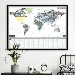 Stieracia mapa skurv#ného sveta