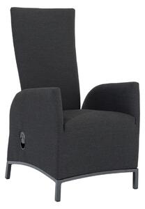 Doppler PARIS LIKA-TEX® polohovacie záhradné kreslo antracit Doppler