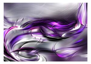 Fototapeta fialová špirála - Purple Swirls - 100x70