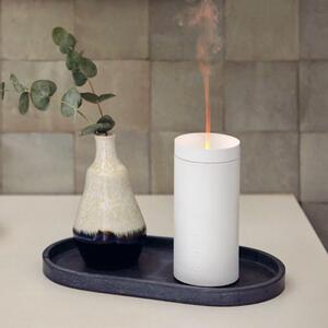 Prenosný aroma difuzér s efektom sviečky Lucy od Stadler Form biela