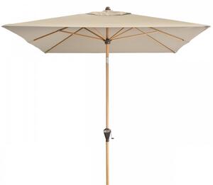 Doppler ALU WOOD záhradný slnečník 210 x 140 cm béžový Doppler