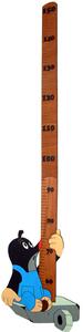 DoDo Meter Krtko na kladivu MDB6 105x25cm