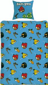 HALANTEX Obliečky Angry Birds Slingshot bavlna 140/200, 70/80 cm