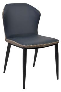 Jedálenská čalúnená koženková stolička N-859