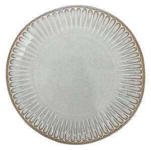Keramický dezertný tanier Grau, (fi) 21 cm, sivá