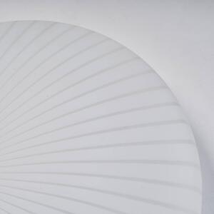 Stropné LED svetlo Malta, Ø 39 cm, biele, akryl,, Biela / opálová, Obývacia izba / jedáleň, Plast, Závesné svietidlo
