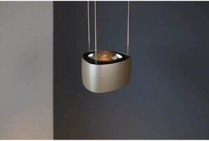 LOOM DESIGN LED závesné svietidlo Air, sivá, hliník, 13 cm, Hliník / sivá / zinok, Obývacia izba / jedáleň, Hliník, Moderný, Závesné svietidlo