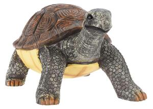 Záhradná figúrka z polyresinu Large Turtle, 12x19 cm, viacfarebná