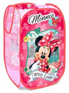 Seven Kôš na hračky Minnie Mouse Polyester 36x36x58 cm
