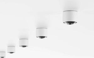 LOOM DESIGN stropné LED svetlo Air, biele, hliník, Ø 10 cm, Biela / opálová, Obývacia izba / jedáleň, Hliník, Moderný, Závesné svietidlo
