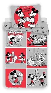 JERRY FABRICS Obliečky Mickey a Minnie classics Bavlna 140/200, 70/90 cm