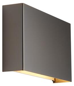 Moderné nástenné svietidlo Gunmetal 2-Lights - Otan