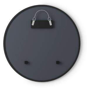 Umbra - Dekoratívne Kruhové Zrkadlo Hub - čierna - 61x61 cm