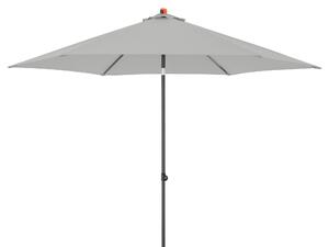Doppler myZone Push Up záhradný slnečník 300 cm svetlosivá Doppler