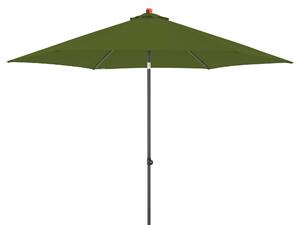 Doppler myZone Push Up záhradný slnečník 300 cm zelená Doppler