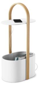 Umbra - Úložný stolík Bellwood - biela - 68,7x34,9x1 cm