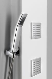 Polysan SPIRIT SQUARE termostatický sprchový panel nástenný, 250x1550mm, biela