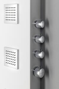 Polysan SPIRIT SQUARE termostatický sprchový panel nástenný, 250x1550mm, biela