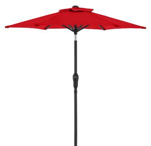 Doppler LIFE záhradný slnečník 180 cm červený Doppler