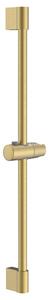 Sapho Sprchová tyč, posuvný držiak, guľatá, 708mm, ABS/zlatá