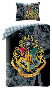 HALANTEX Obliečky Harry Potter black Bavlna, 140/200, 70/90 cm