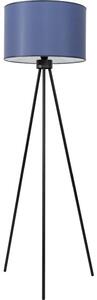 Sollux SL.1855 - Stojacia lampa NEVIA 1xE27/15W/230V modrá