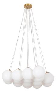 Brilagi - Luster na lanku GLOBE 15xE14/15W/230V biely