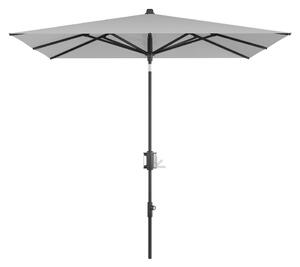 Knirps APOLL BLACK záhradný slnečník 240 x 240 cm svetlosivá Knirps