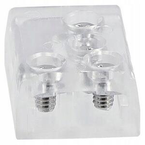 BERGE Univerzálny konektor pre COB 8mm LED pásik, rovný uhlový T