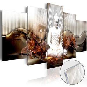 Obraz pokojný Budha na akrylátovom skle - Crystal Calm