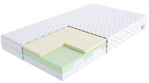 Penový matrac BITONTO JERSEY 200x200cm s latexom 15cm