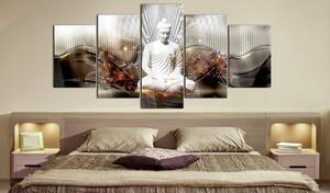 Obraz pokojný Budha na akrylátovom skle - Crystal Calm