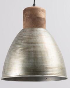Závesná lampa Ismay priemer 33cm silver&olive