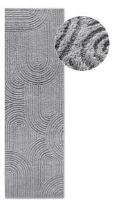Sivý behúň 80x240 cm Chappe Light Grey – Elle Decoration