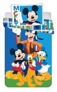 JERRY FABRICS Obliečky do postieľky Mickey and Friends baby Bavlna, 100/135, 40/60 cm