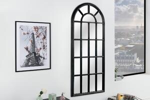 Nástenné zrkadlo CASTILLO 140 cm borovicové drevo čierne