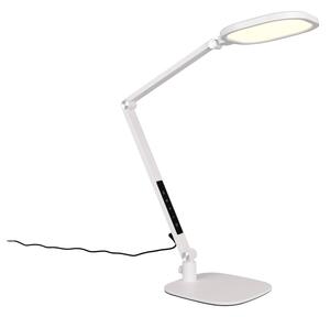 Trio 535810131 LED stolná lampička SERVO | 14W integrovaný LED zdroj | 1400lm | 3000+4200+6500K | vypínač | stmievač