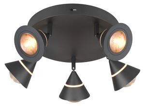 Trio 637010532 LED bodové stropné svietidlo ROMEO | 7W integrovaný LED zdroj | 700lm | 2300+3000+4000K