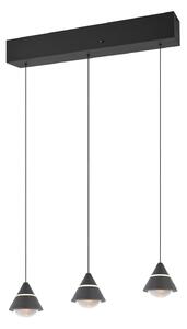 Trio 337010332 LED závesné stropné svietidlo ROMEO | 7W integrovaný LED zdroj | 700lm | 2300+3000+4000K | sťahovacie