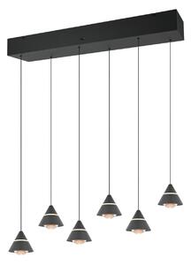 Trio 337010632 LED závesné stropné svietidlo ROMEO | 7W integrovaný LED zdroj | 700lm | 2300+3000+4000K | sťahovacie