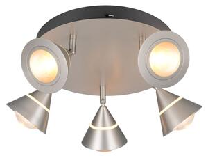 Trio 637010507 LED bodové stropné svietidlo ROMEO | 7W integrovaný LED zdroj | 700lm | 2300+3000+4000K