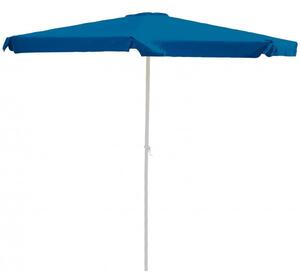 DEMA Hliníkový slnečník s kľukou 350 cm Alu, modrý 41021