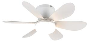 Trio R67462131 LED ventilátor s osvetlením LUND | 8W integrovaný LED zdroj | 850lm | 2700-6500K | vypínač | ventilátor | diaľkové ovládanie | stmievač