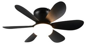 Trio R67462132 LED ventilátor s osvetlením LUND | 8W integrovaný LED zdroj | 850lm | 2700-6500K | vypínač | ventilátor | diaľkové ovládanie | stmievač