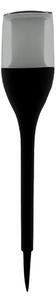 LED solárna lampa LED/1,2 V 800 mAh IP44 čierna