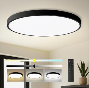 Brilagi - LED stmievateľné svietidlo POOL SMART LED/180W/230V, priemer 120 cm, Wi-Fi Tuya, čierne + diaľkový ovládač