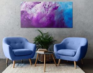 Obraz kúzelná fialová abstrakcia