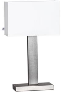 ByRydens 4002680-6524 - Stolová lampa PRIME 1xE27/5W/230V biela/matný chróm