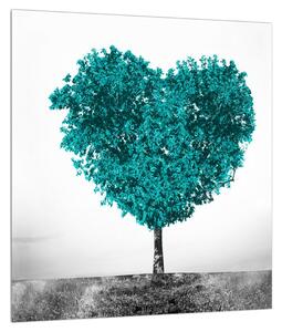 Zamilovaný obraz stromu (30x30 cm)