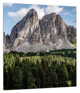 Obraz horskej krajiny (30x30 cm)
